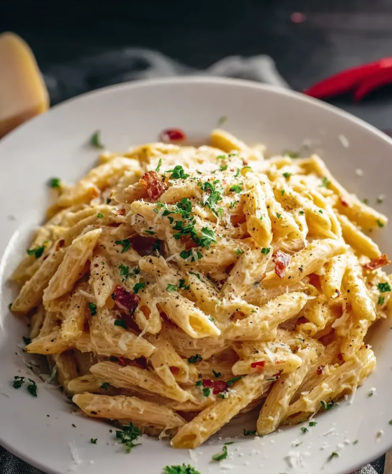 One Pot Creamy Garlic Pasta – Quick & Easy Meal
