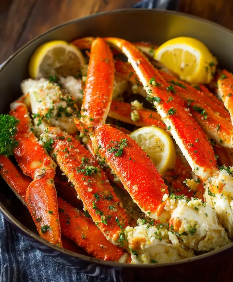 Best Garlic Butter Crab Legs – Easy Recipe