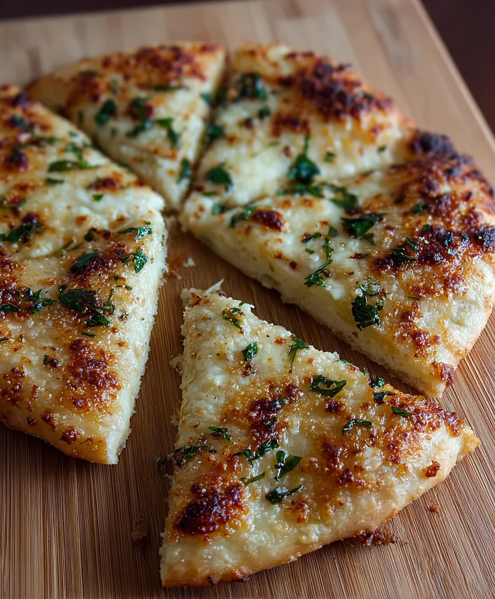 Garlic Parmesan Pizza Recipe- Easy & Delicious Dinner