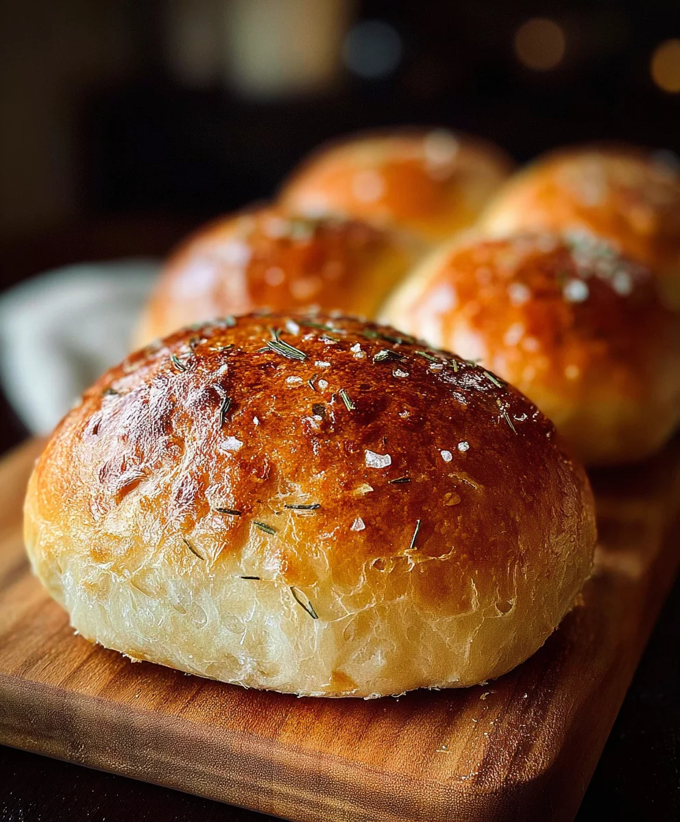 Easy No Knead Crusty Rolls-Best Bread Recipe