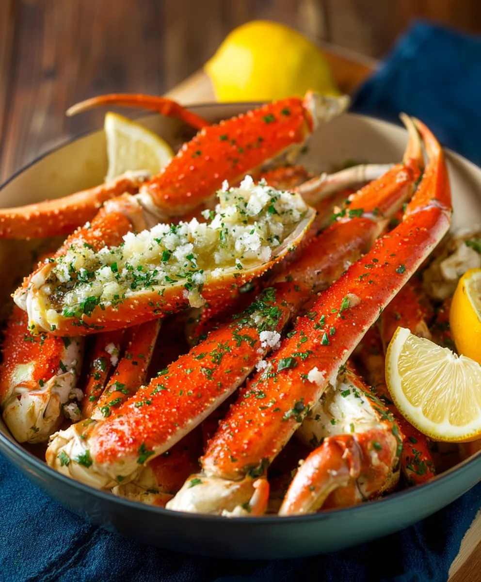 Best Garlic Butter Crab Legs - Easy Recipe