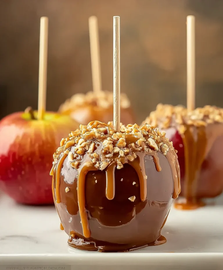Easy Homemade Caramel Apples Recipe