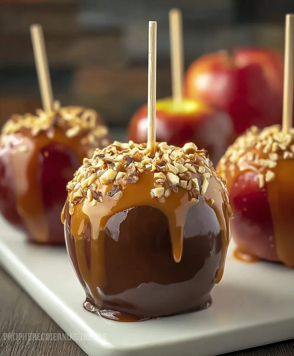 Easy Homemade Caramel Apples Recipe