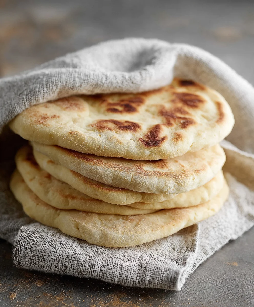 Easy Homemade Pita Bread-Soft & Fluffy Recipe