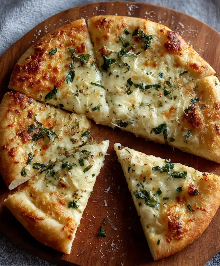 Easy Garlic Parmesan Pizza Recipe – Quick Dinner Idea
