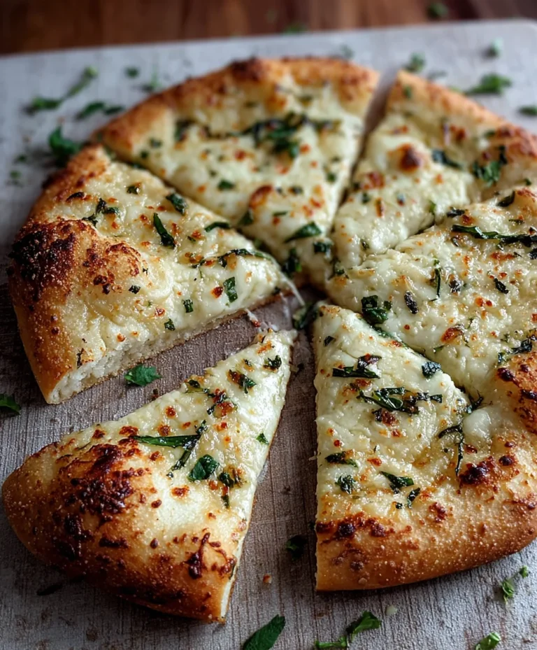 Garlic Parmesan Pizza Recipe- Easy & Delicious Dinner