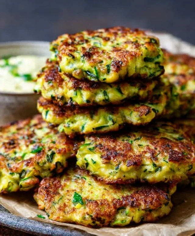 Crispy and Easy Zucchini Fritters Recipe