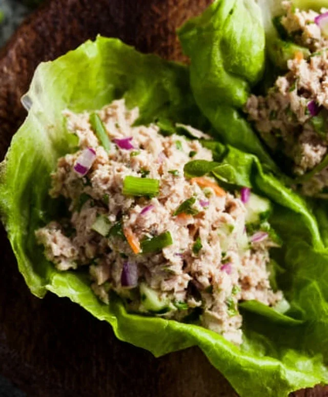 Tuna Lettuce Wraps