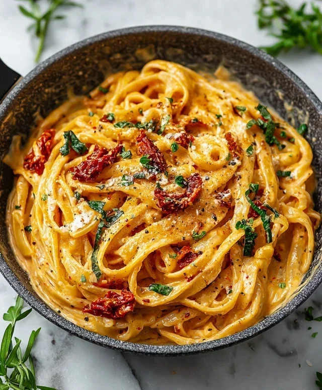 One Pot Creamy Cajun Sausage Pasta (30-Minutes)