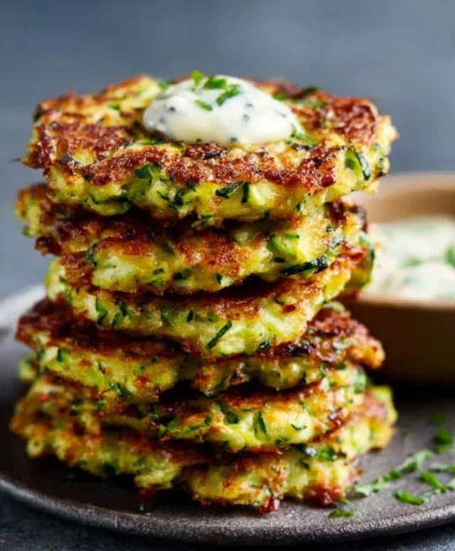 Crispy and Easy Zucchini Fritters Recipe