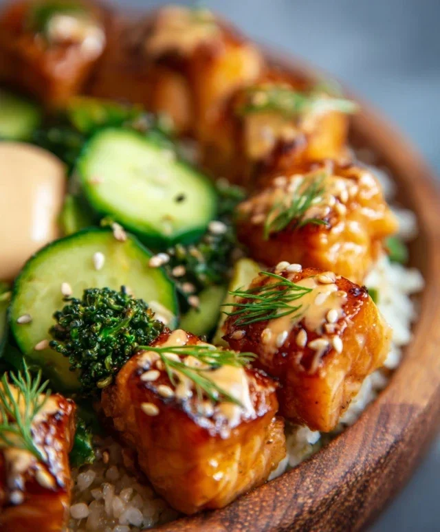 Bang Bang Salmon Bites