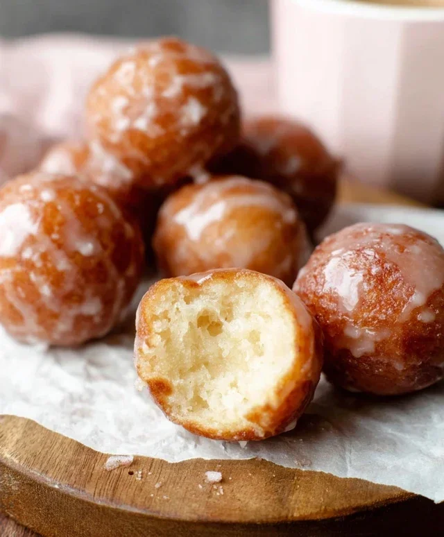 Easy Keto Glazed Donut Balls