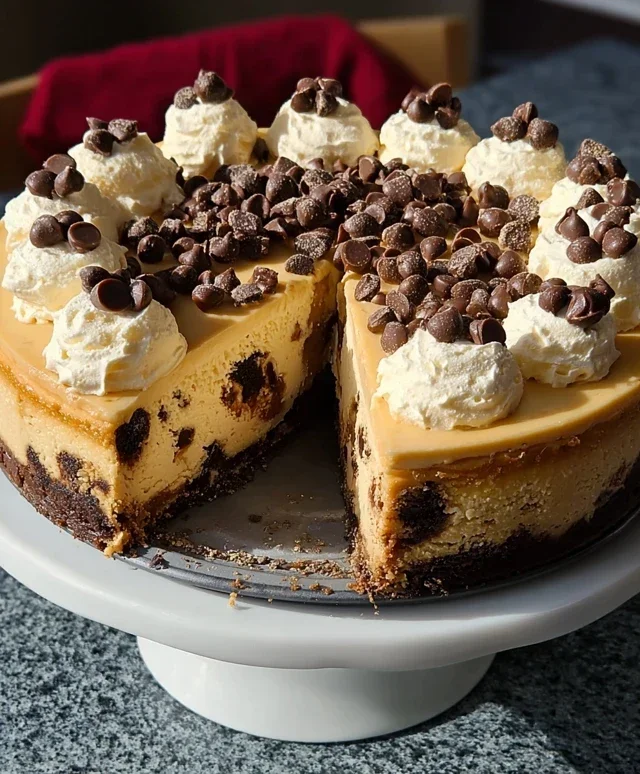 Chocolate Chip Cookie Cheesecake
