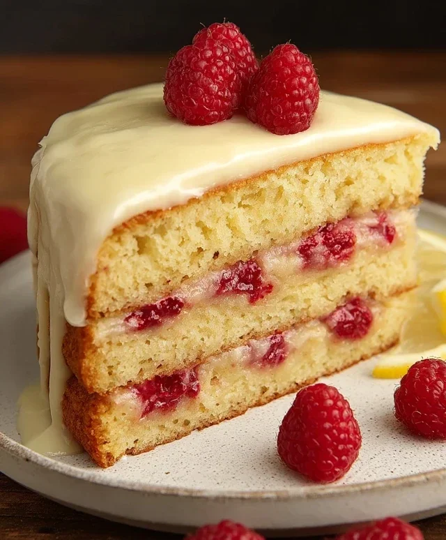 Raspberry Lemon Cake
