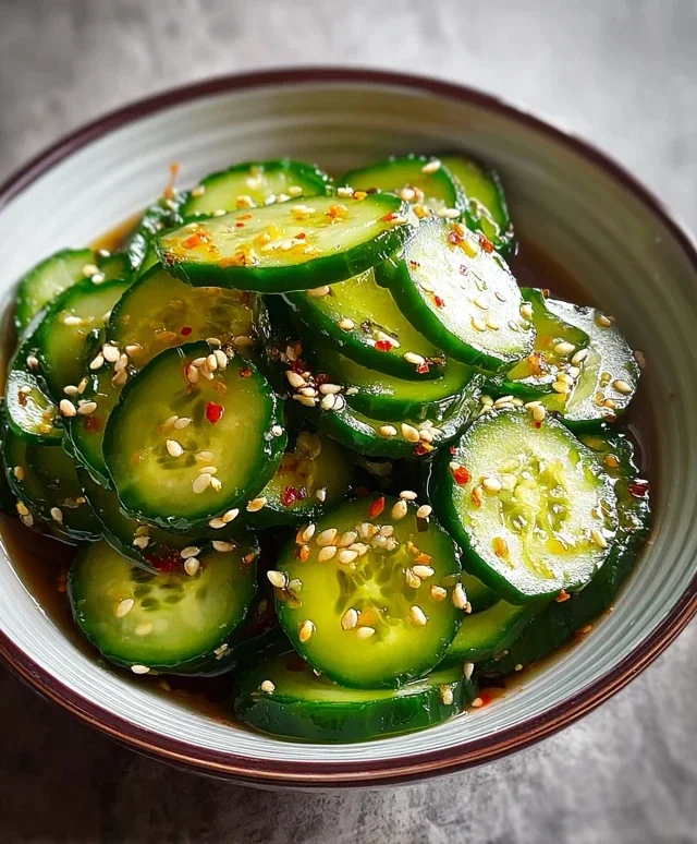 Easy Asian Cucumber Salad