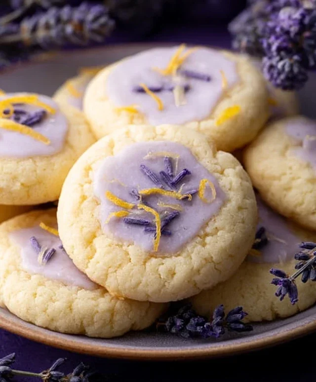Lemon Lavender Cookie Recipe