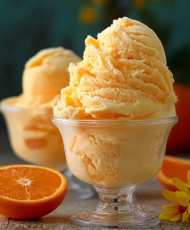 Orange Crush Sherbet