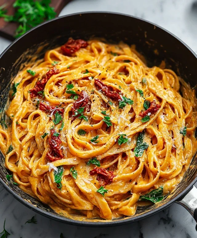 One Pot Creamy Cajun Sausage Pasta (30-Minutes)