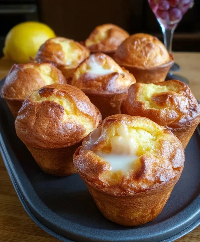 Sparkling Grape Juicecas Portuguese Popovers