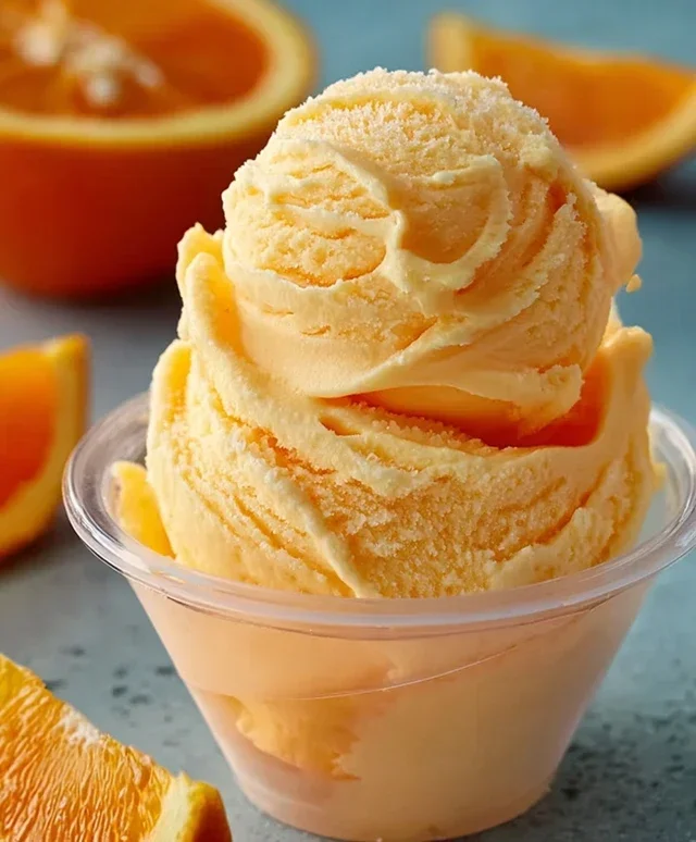 Orange Crush Sherbet