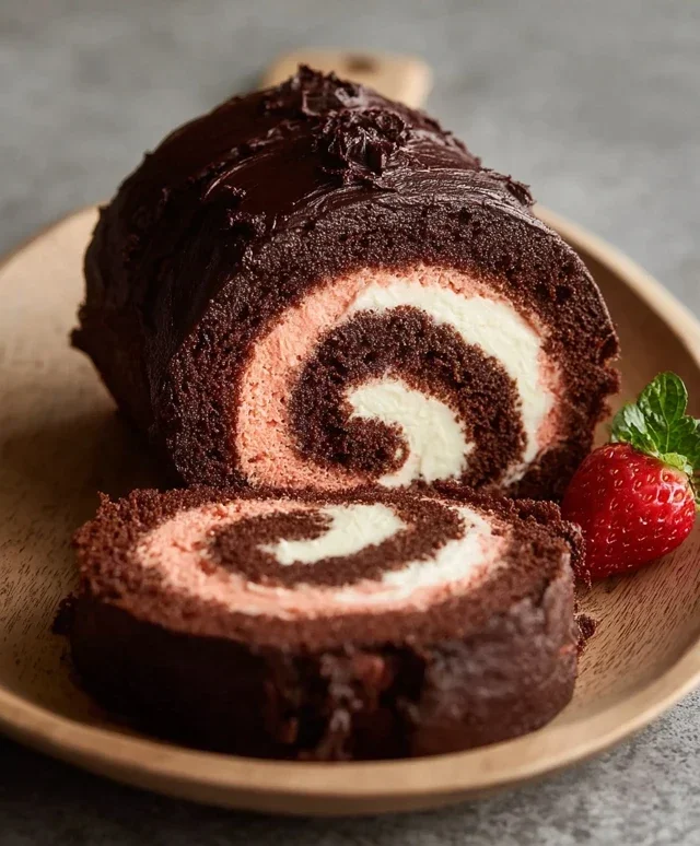 Easy Chocolate Swiss Roll