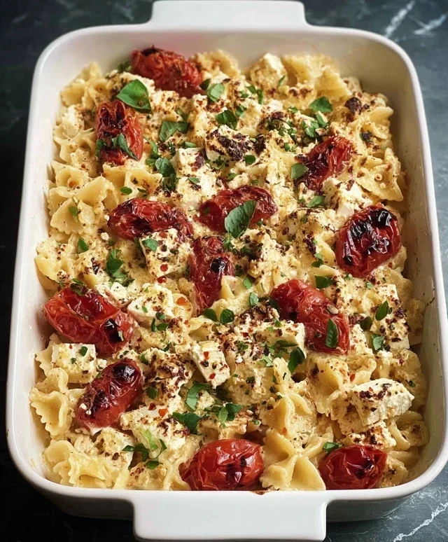 Baked Feta Pasta