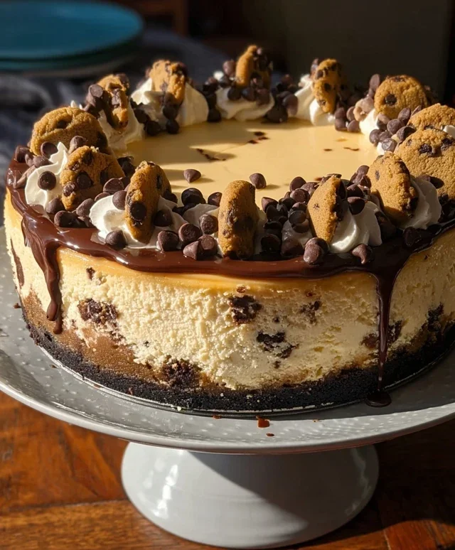 Chocolate Chip Cookie Cheesecake