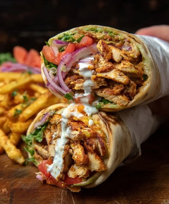Chicken Shawarma Wrap