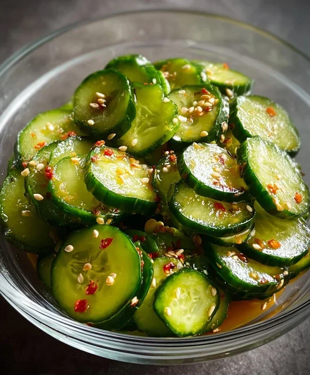 Easy Asian Cucumber Salad