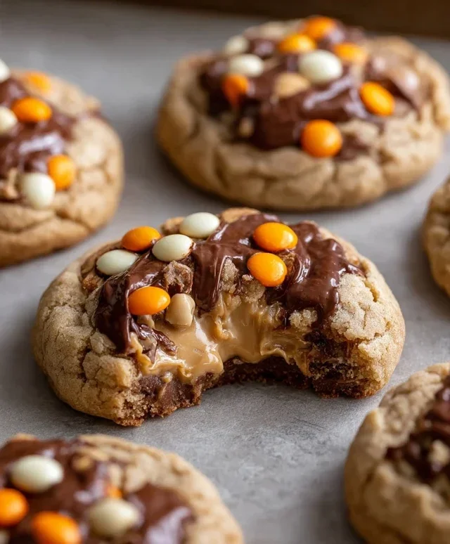 Reese's Cheesecake Cookies