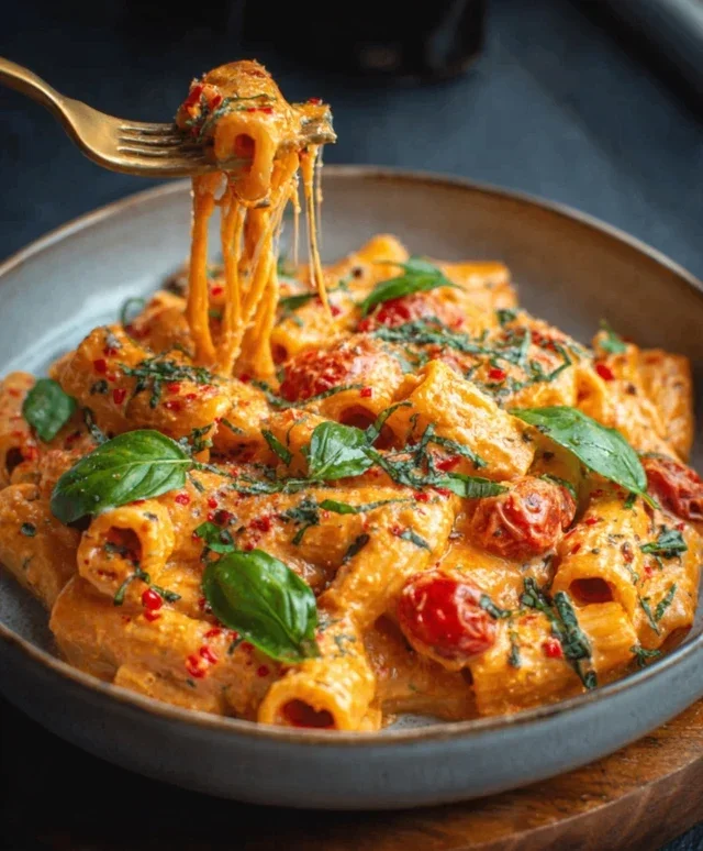 Creamy Tomato Garlic Pasta