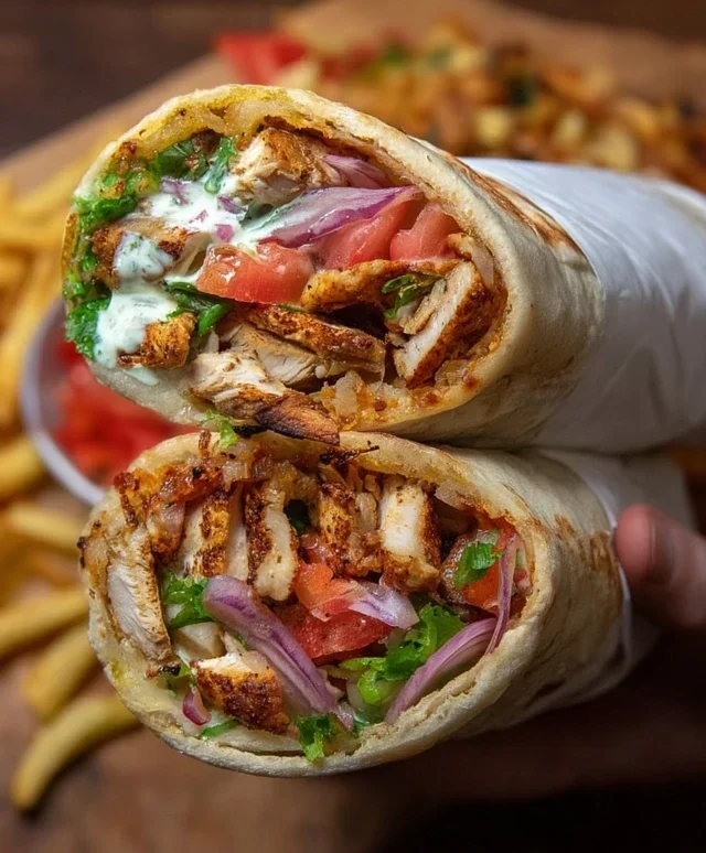 Chicken Shawarma Wrap