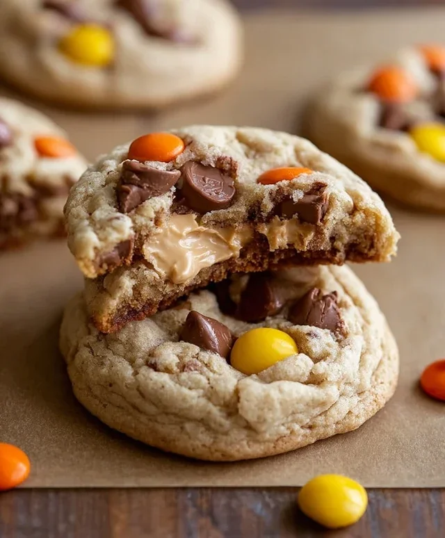 Reese's Cheesecake Cookies