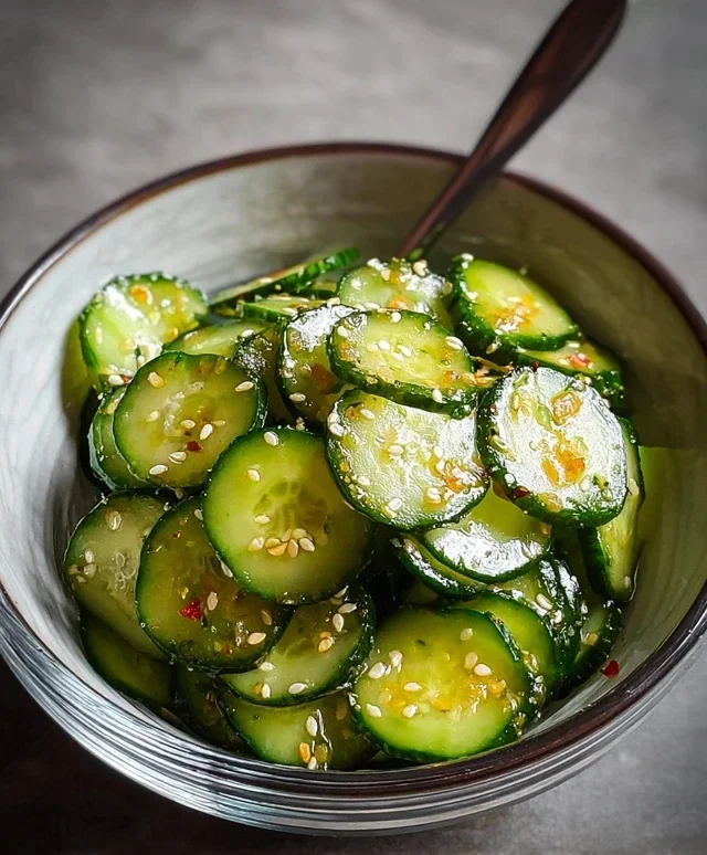 Easy Asian Cucumber Salad