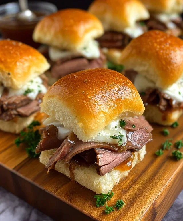 Roast Beef Sliders
