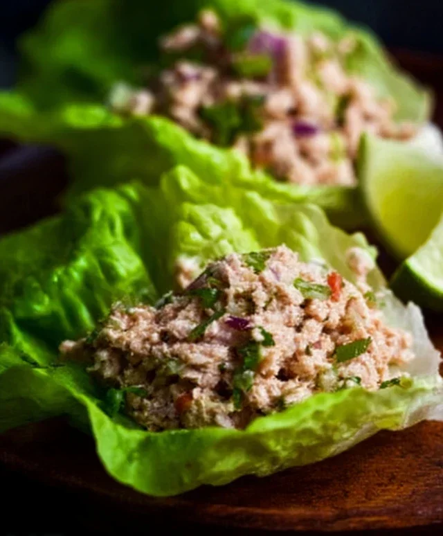 Tuna Lettuce Wraps