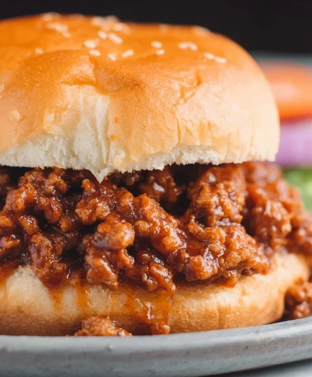 Homemade Sloppy Joe Recipe