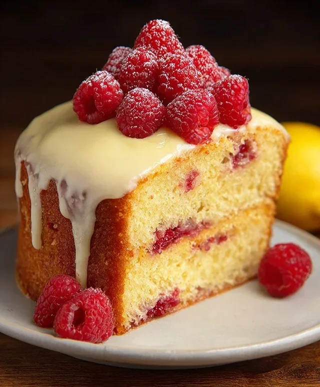 Raspberry Lemon Cake
