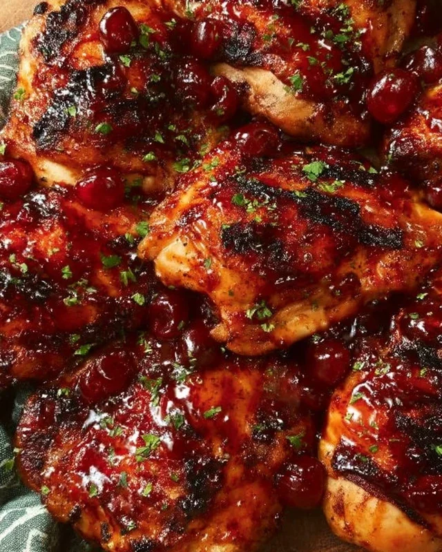 Cherry Dr. Pepper Grilled Chicken