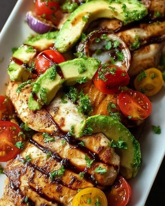 Grilled California Avocado Chicken Recipe