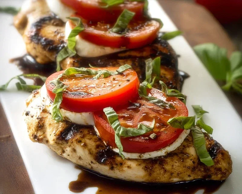 Grilled Chicken Caprese