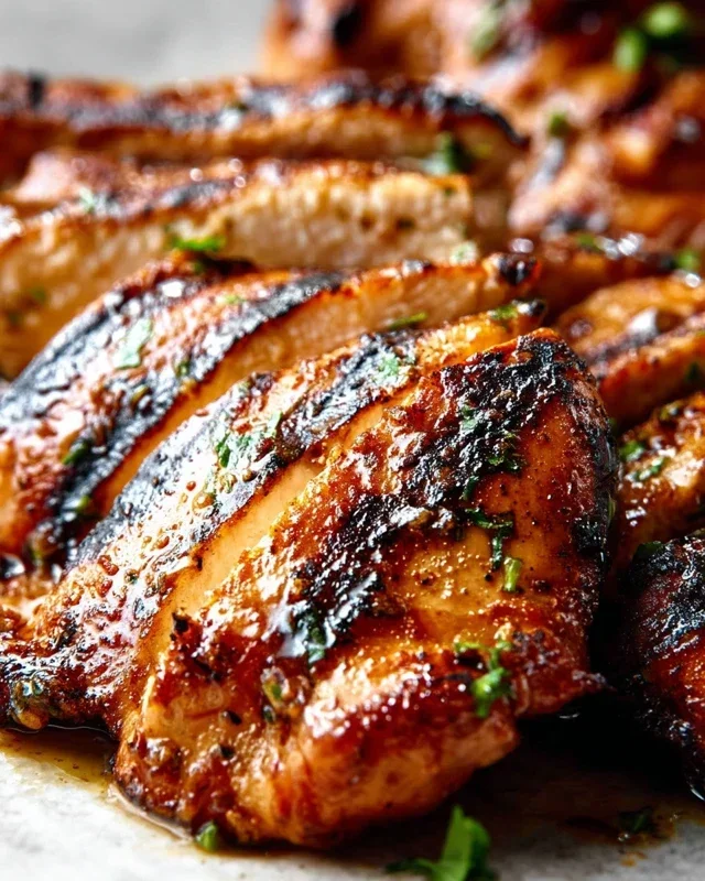 The BEST EVER Grilled Chicken Marinade