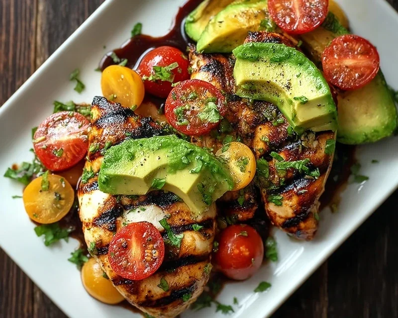 Grilled California Avocado Chicken Recipe