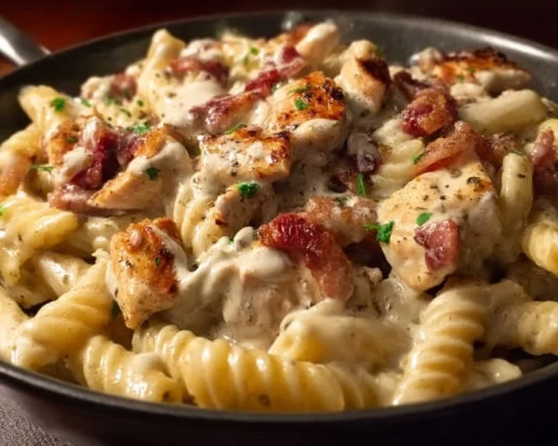 Chicken Beef Beef Bacon Ranch Pasta