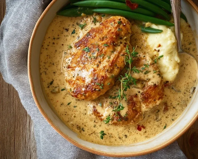 Creamy Garlic Chicken