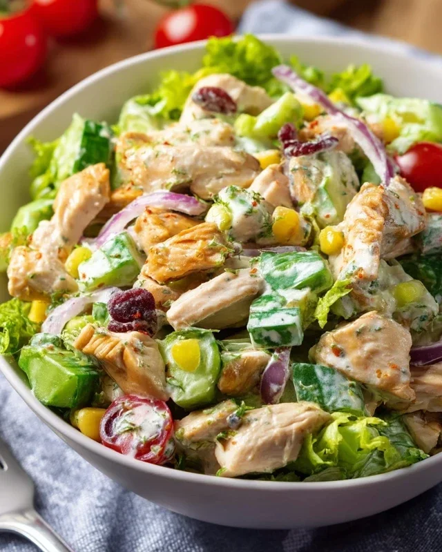 Healthy Ranch Chicken Salad