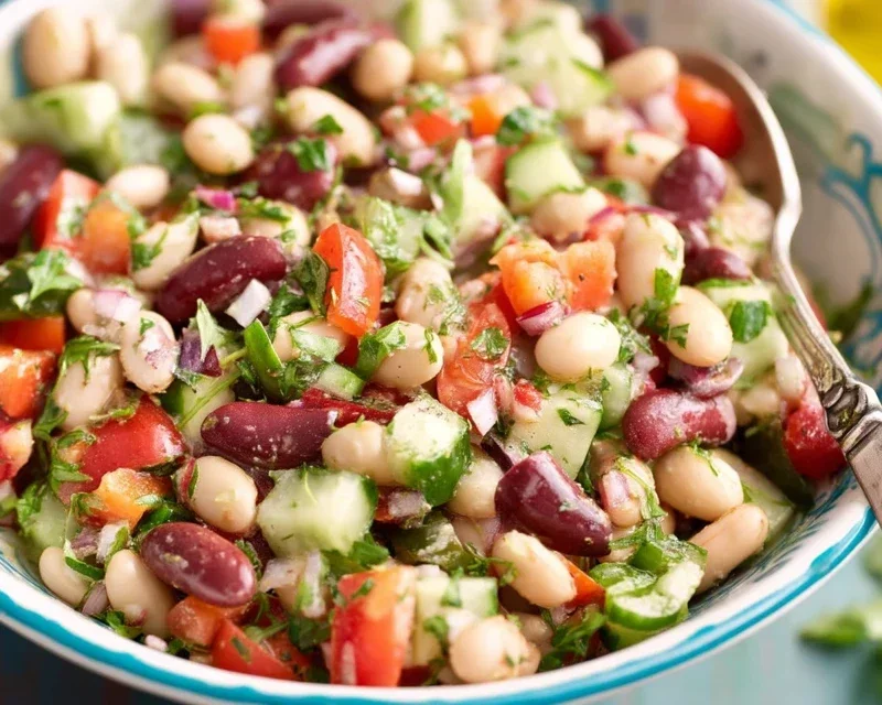 Mediterranean Bean Salad