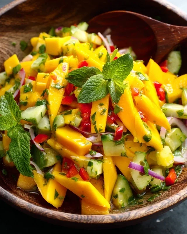 Healthy Mango Salad