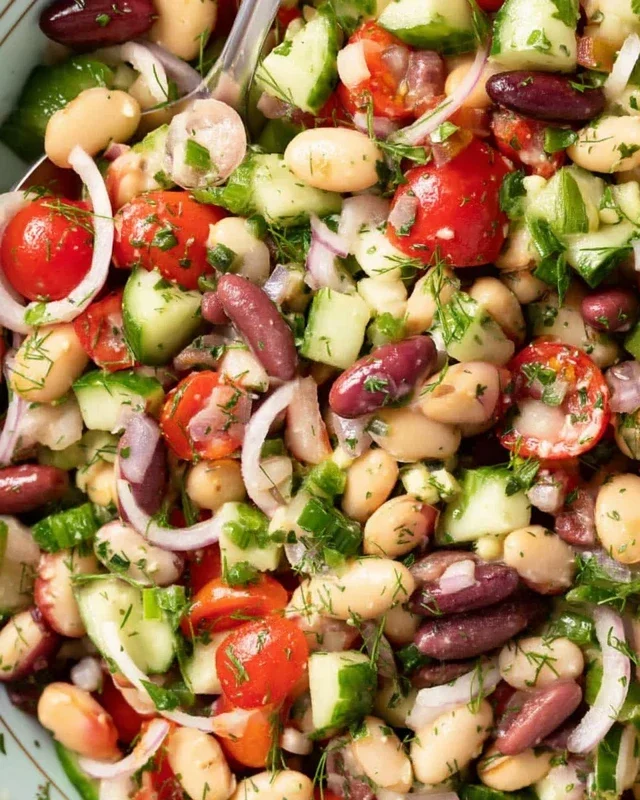 Mediterranean Bean Salad