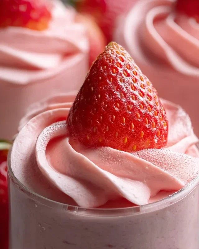 Strawberry Mousse